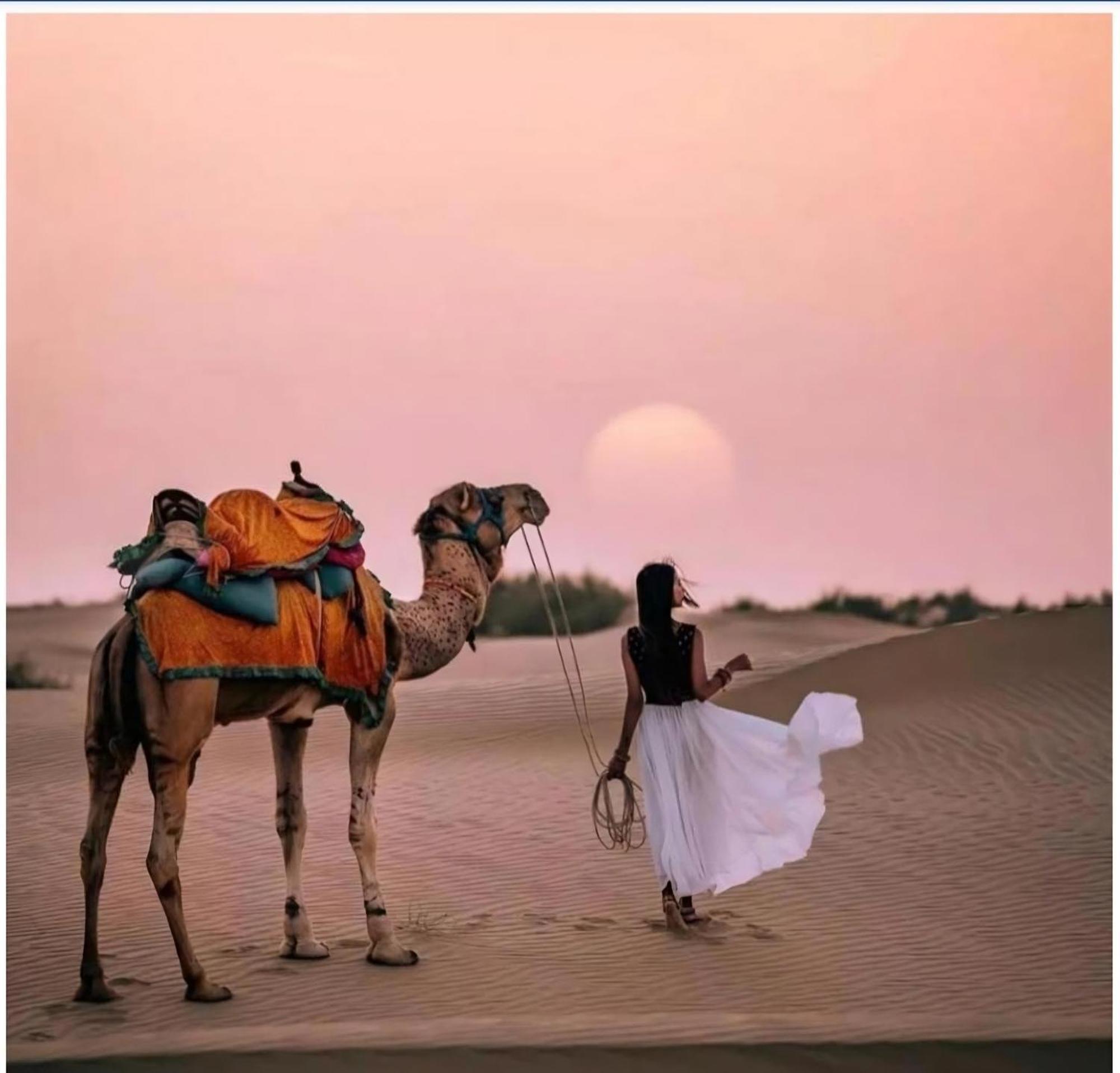 Desert Drop Resort Jaisalmer Sām Esterno foto